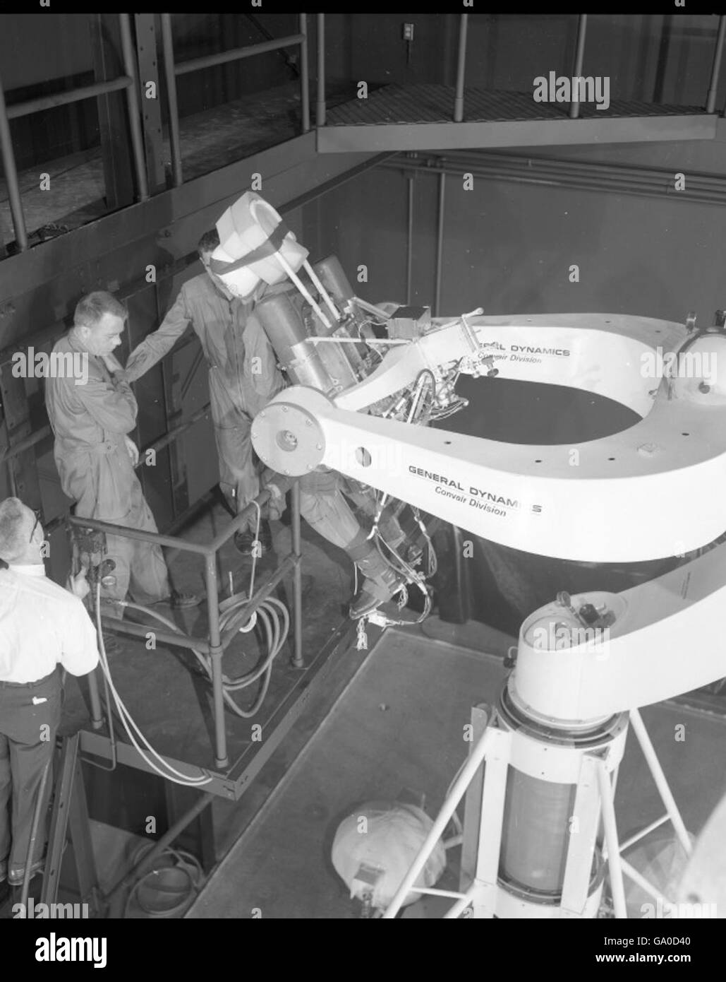 Image from the Atlas Negative Collection showing the early launch phase ...