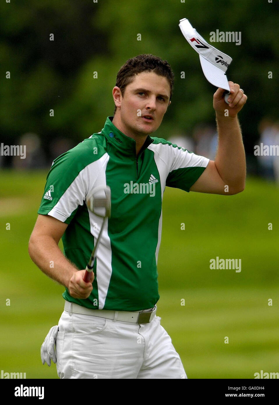 Englands justin rose completes score bmw championship wentworth golf