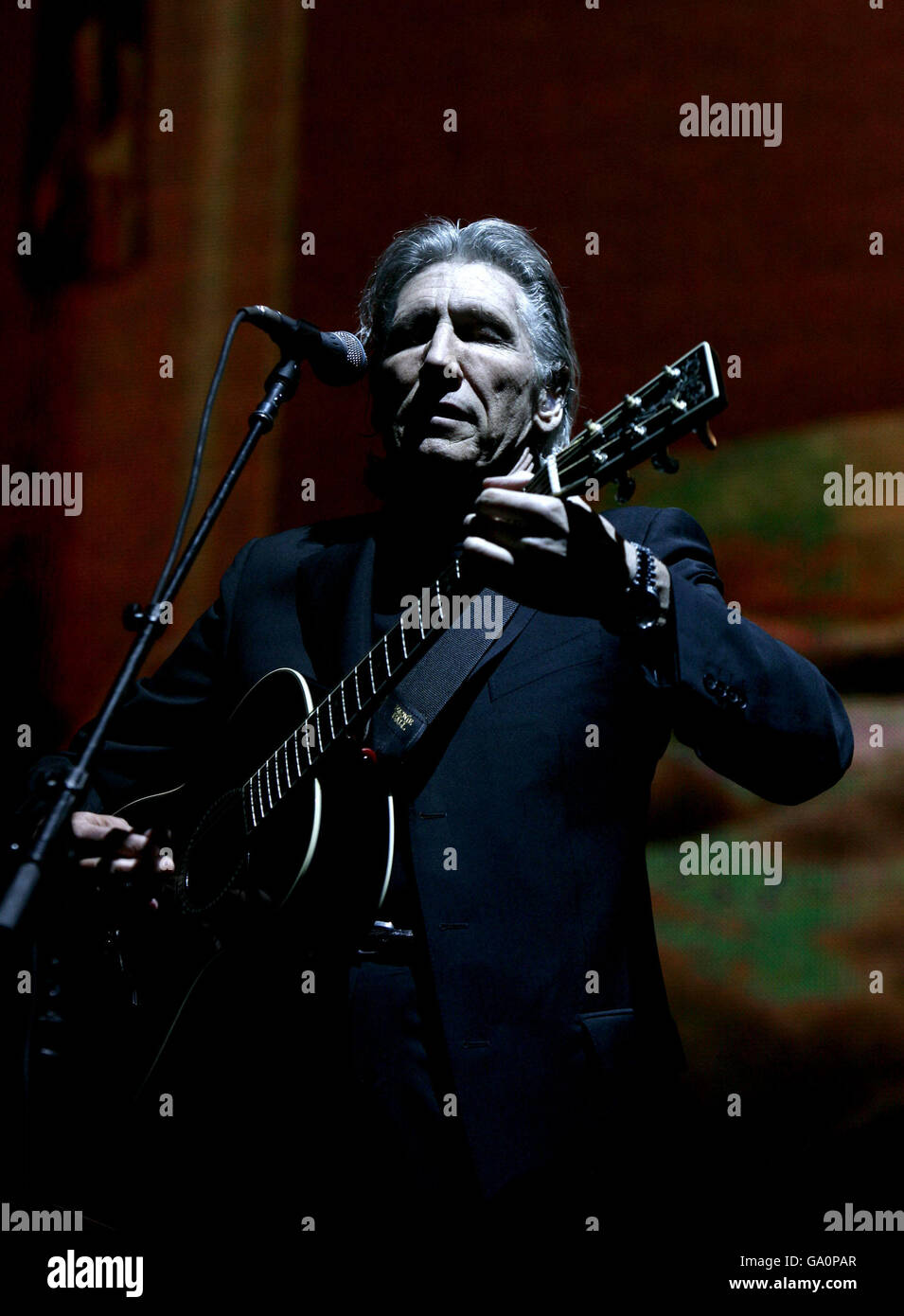 Roger Waters performs in concert at Earls Court in west London. Stock Photo