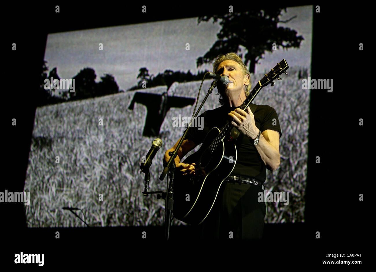 Roger Waters in concert London Stock Photo Alamy