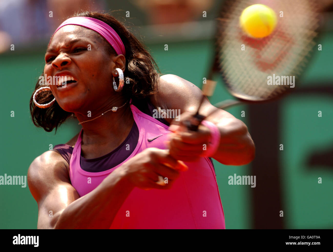Tennis 2007 French Open Day Seven Roland Garros Stock Photo Alamy