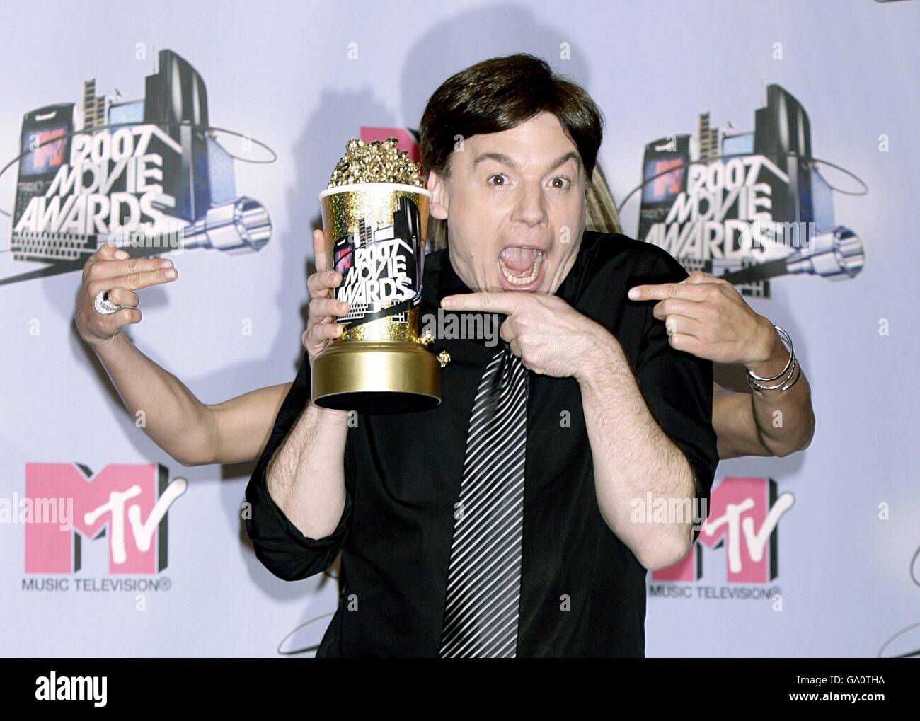 MTV Movie Awards 2007 Stock Photo Alamy