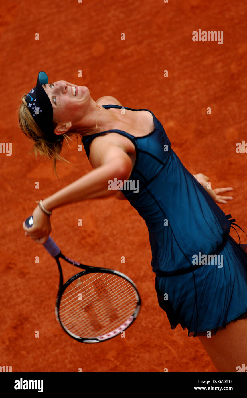 Tennis - 2007 French Open - Day Ten - Roland Garros Stock Photo - Alamy