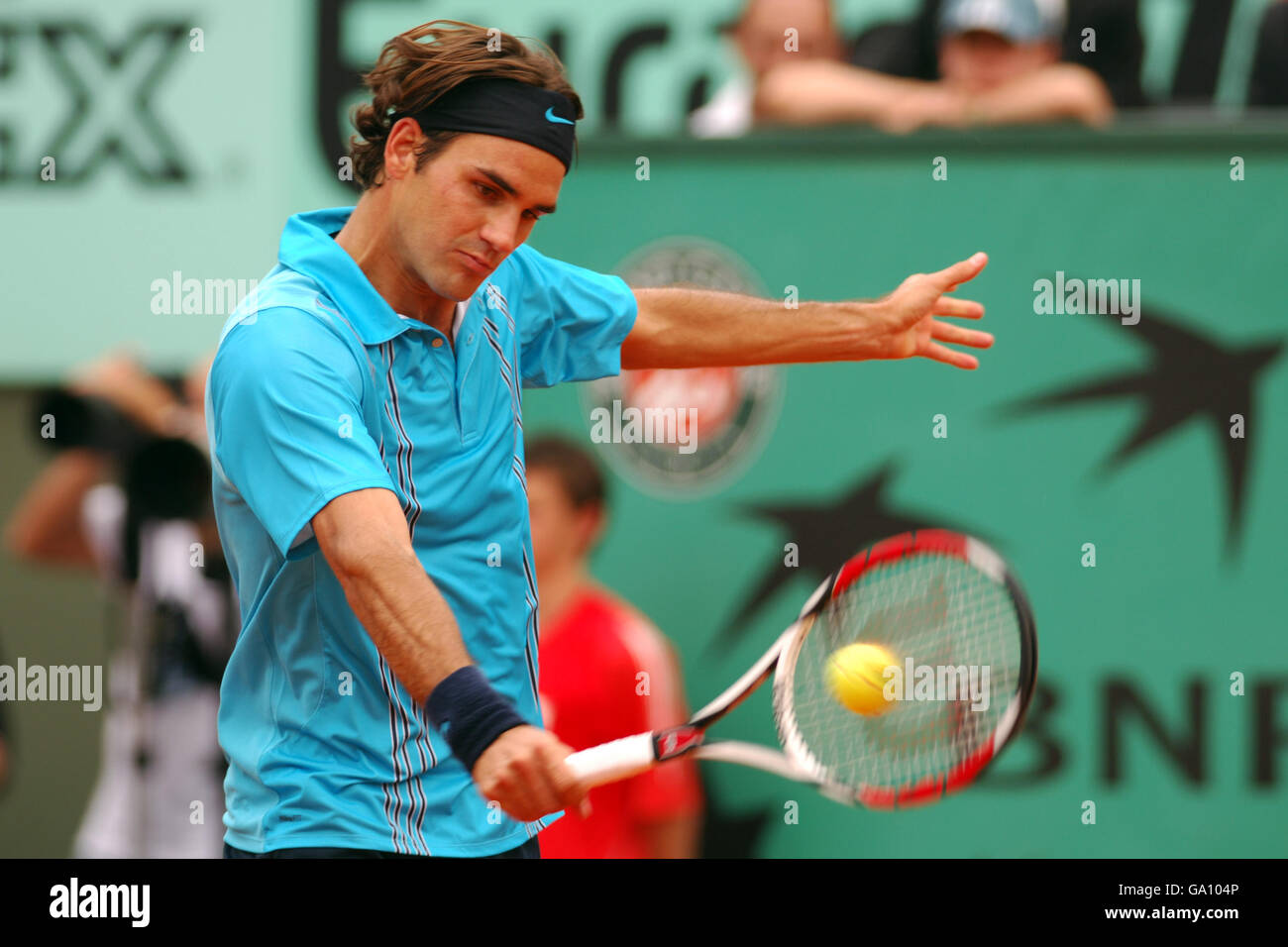 Tennis 2007 French Open Day Thirteen Roland Garros. Roger