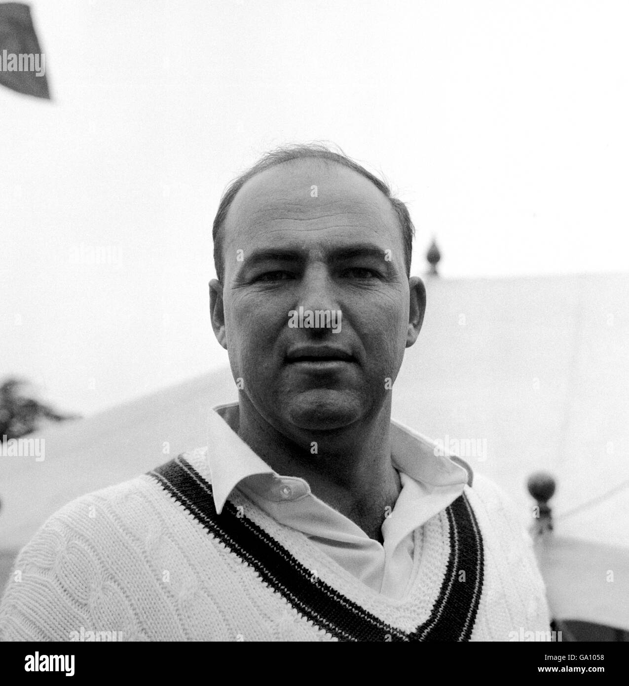 Cricket australian tour of england peter burge hires stock photography
