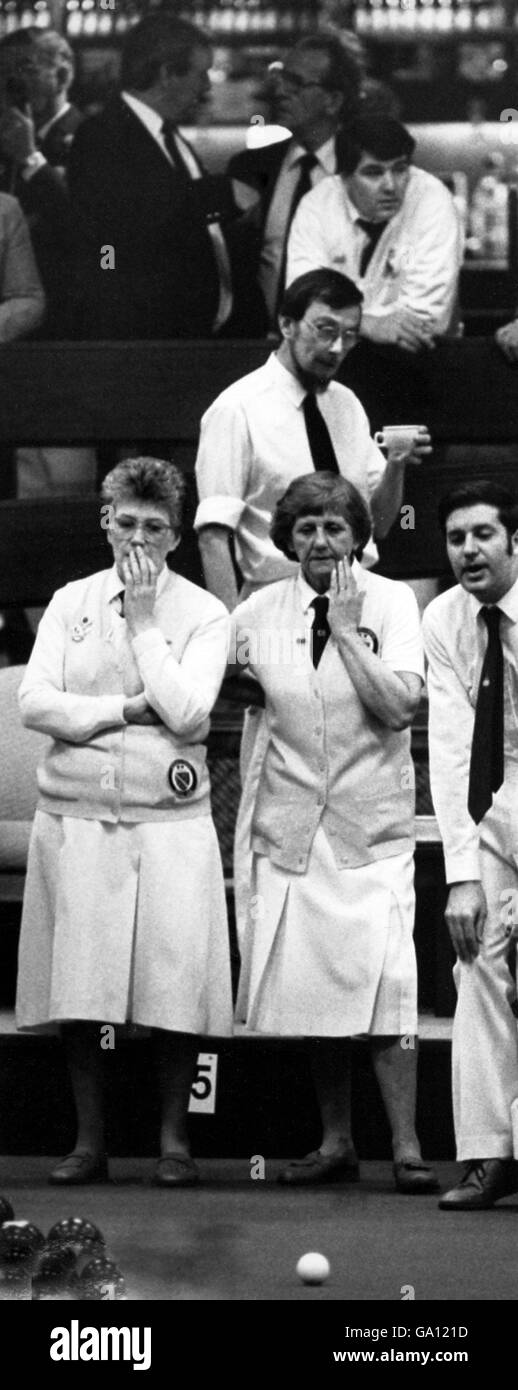 Lawn Bowls Mixed Fours Championships Nottingham Stock Photo Alamy