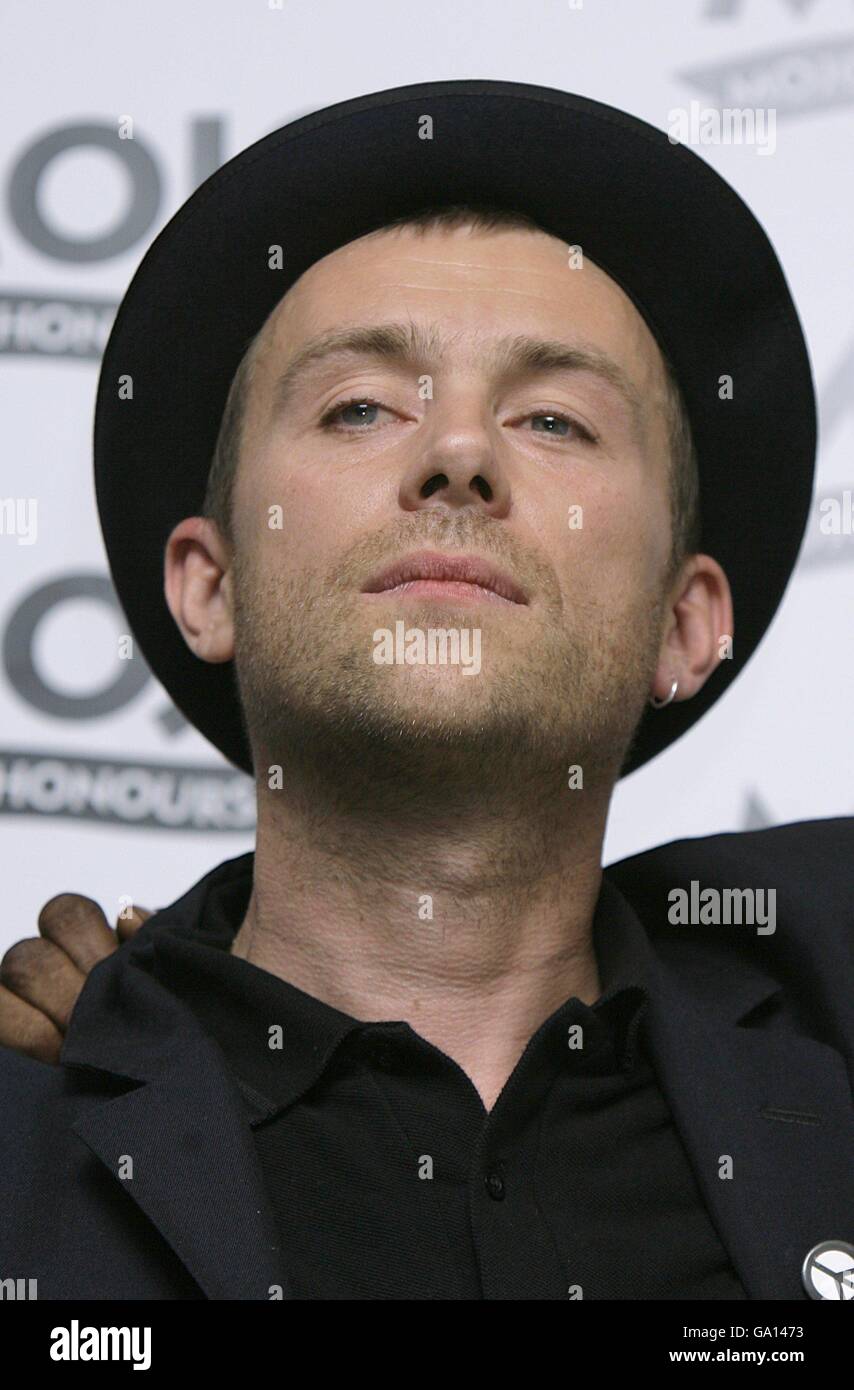 Damon Albarn at the Mojo Honours List award ceremony at The Brewery