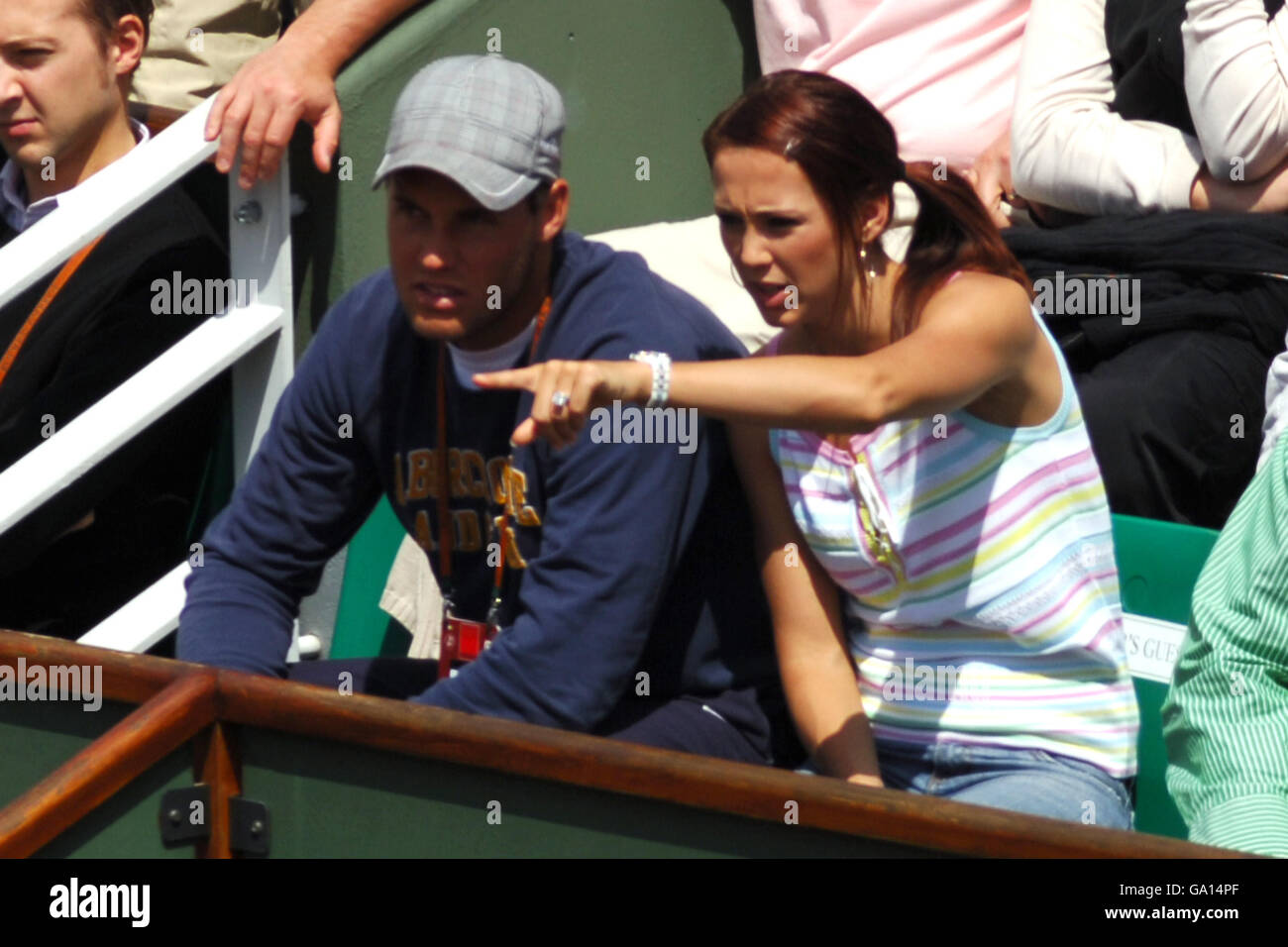 Tennis - 2007 French Open - Day Five - Roland Garros Stock Photo