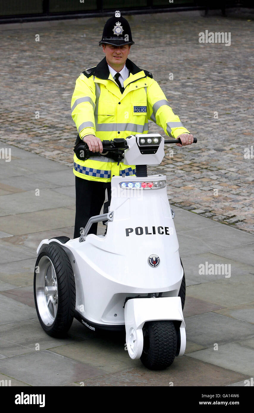 Crime - New Police Vehicle - Manchester Stock Photo