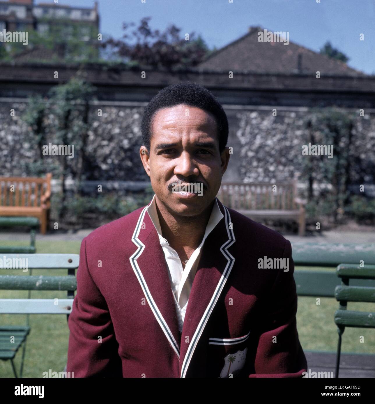 Cricket - West Indies' Tour of England 1969 - Marylebone Cricket Club v West Indians. Gary Sobers, West Indies Stock Photo
