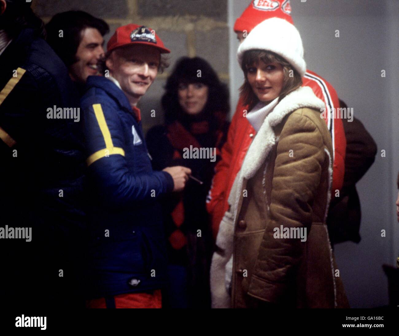 Niki lauda wife marlene in hi-res stock photography and images - Alamy