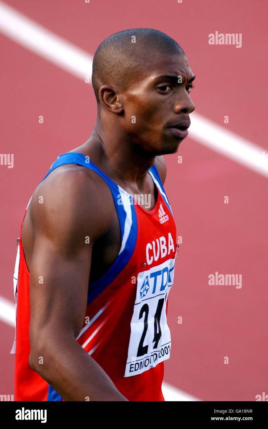 Athletics IAAF World Championships Edmonton Stock Photo Alamy