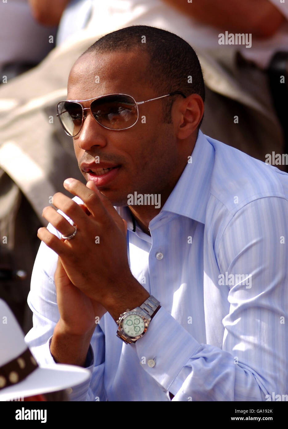 Spot the Watch: Thierry Henry, former football player for Arsenal 