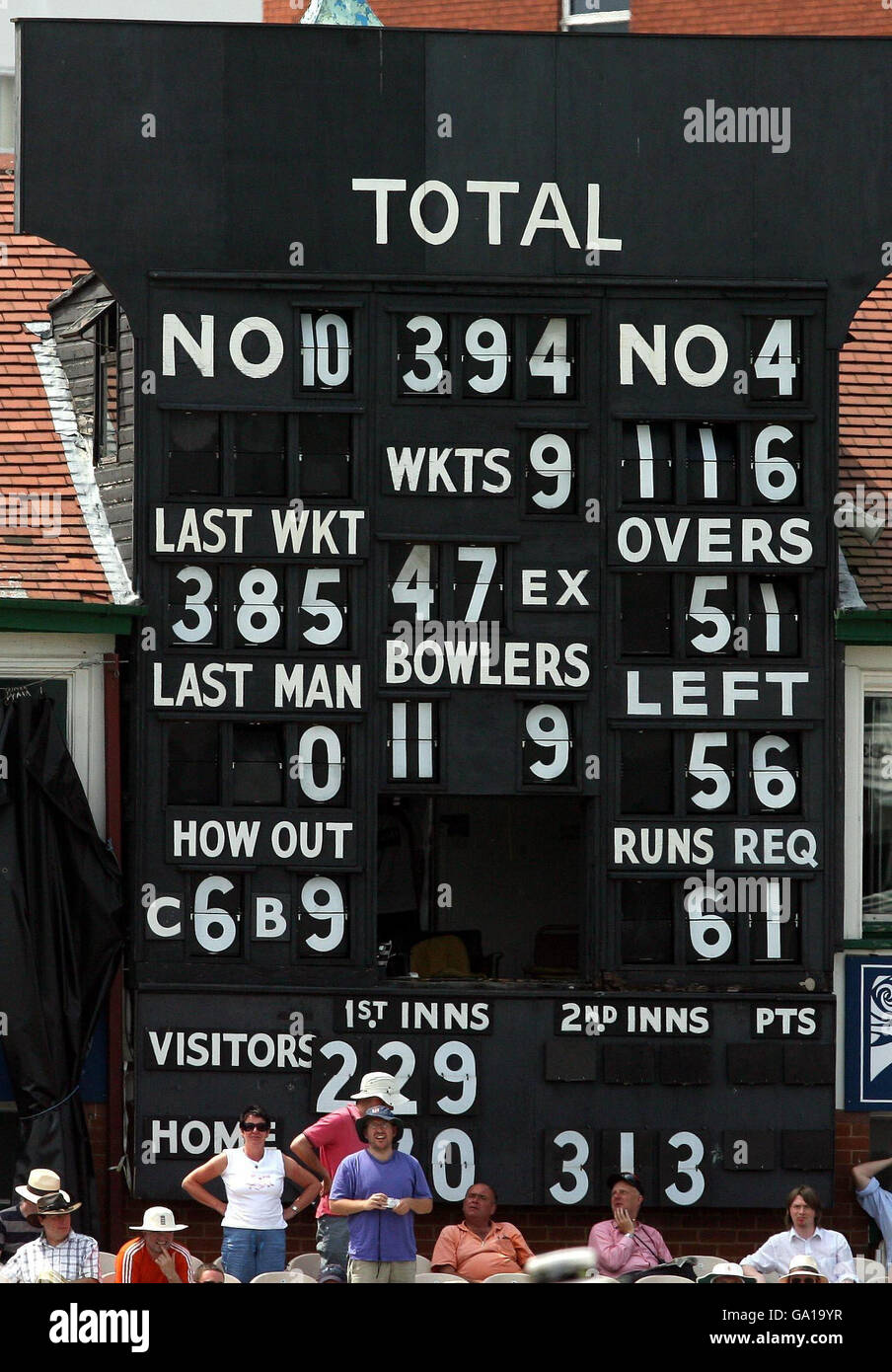 Cricket england scoreboard hi-res stock photography and images - Page 3