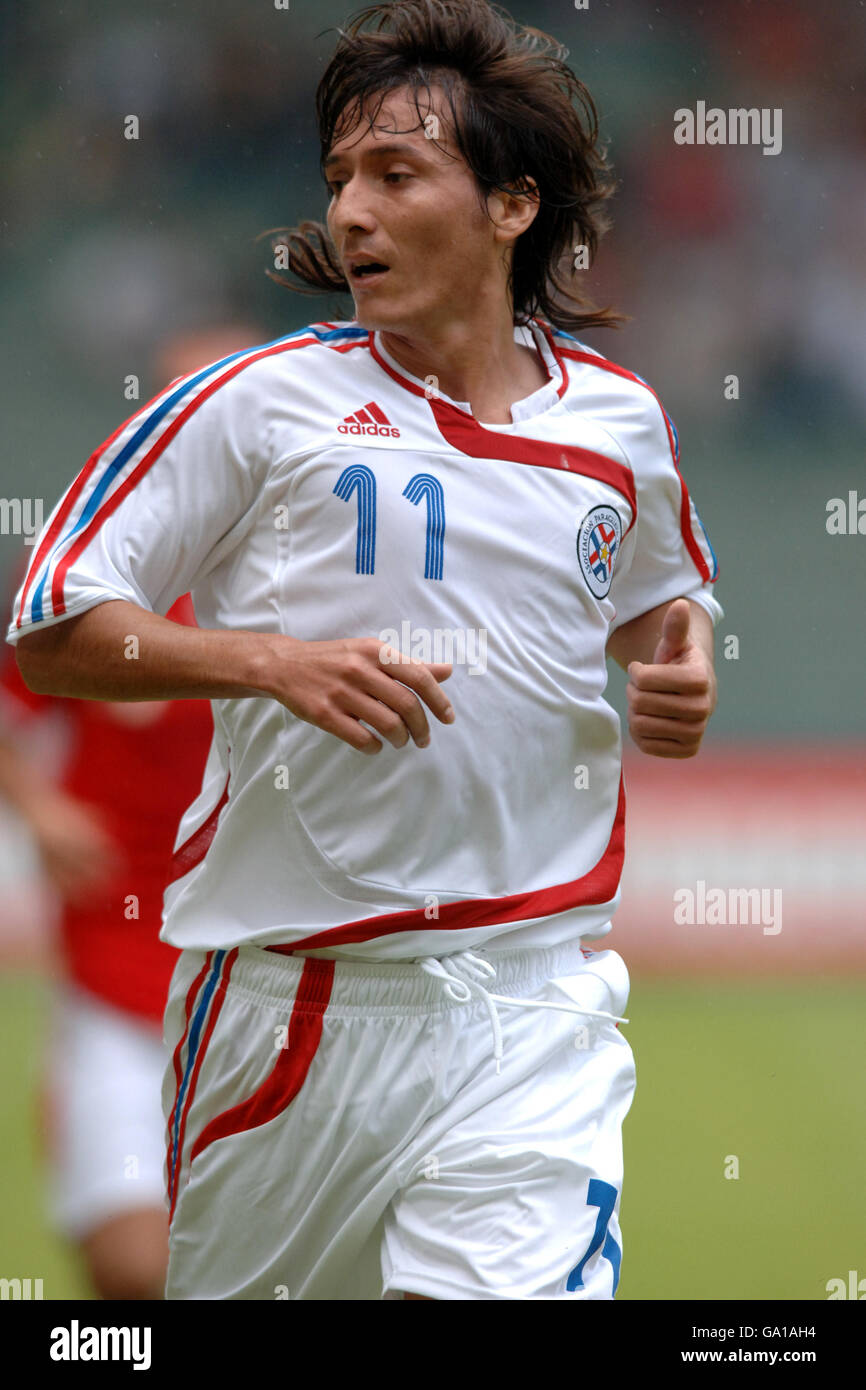 Soccer - International Friendly - Austria v Paraguay - Gerhard Hanappi Stadium Stock Photo