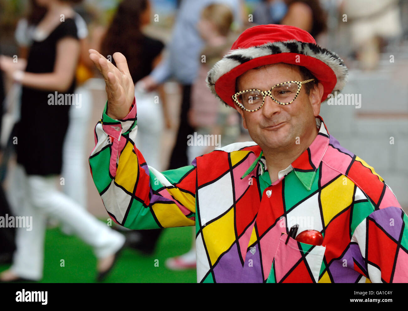 Timmy Mallet arrives for the UK Premiere of Shrek The Third at the Odeon Cinema in Leicester Square, central London. Stock Photo