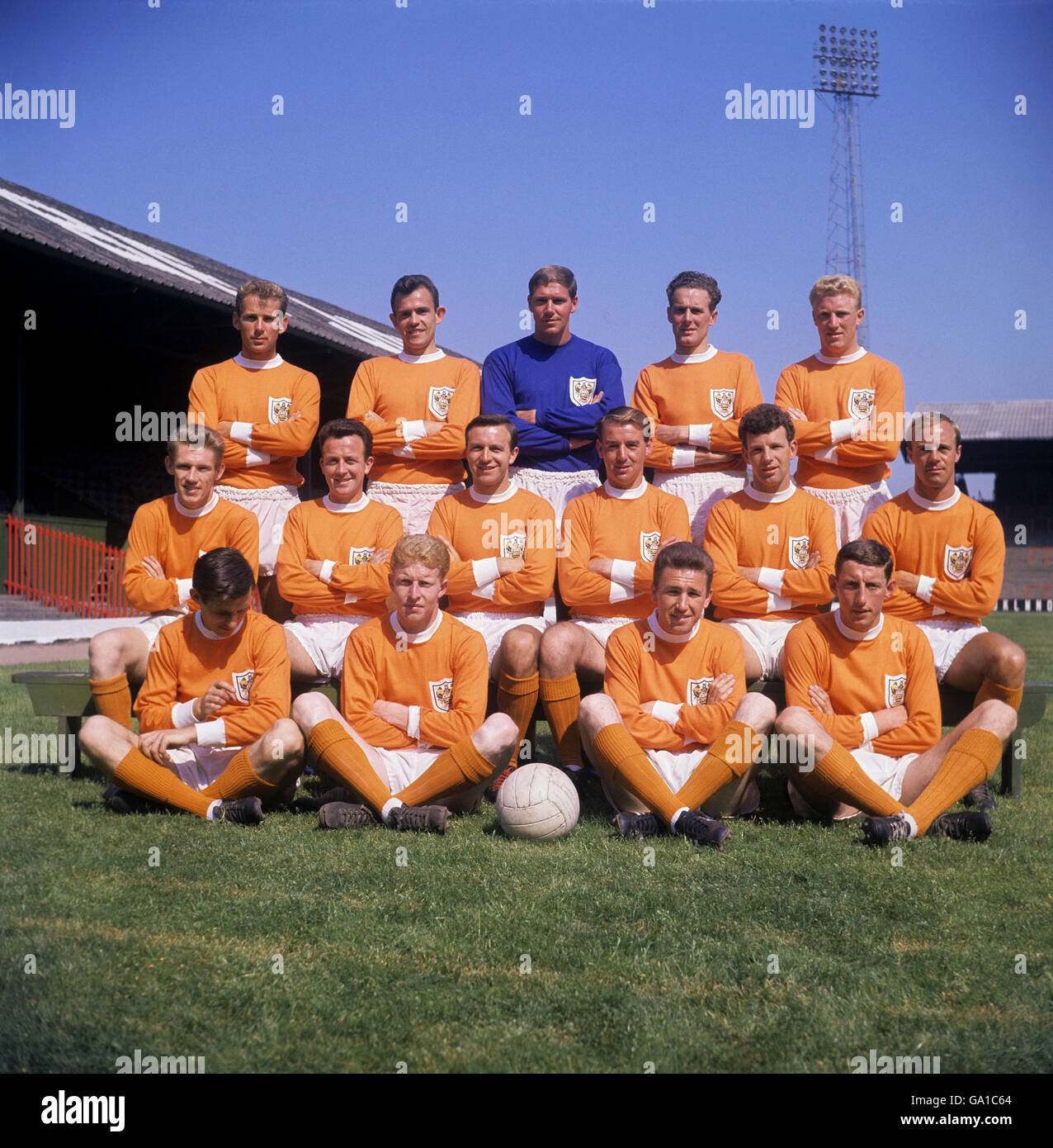 Soccer Football League Division One Blackpool Photocall Stock Photo