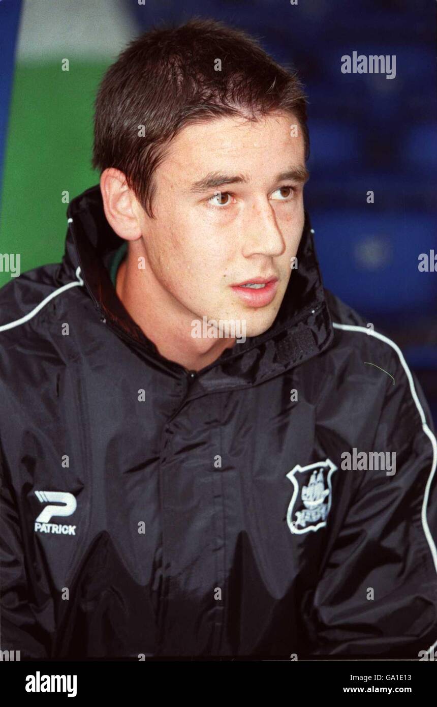 Soccer - Nationwide League Division Three - Mansfield Town v Plymouth Argyle. Ian Stonebridge, Plymouth Argyle Stock Photo