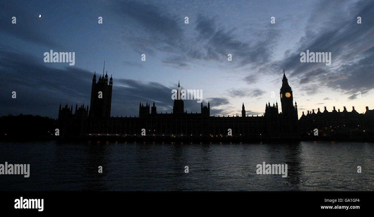 Lights Out London Stock Photo Alamy