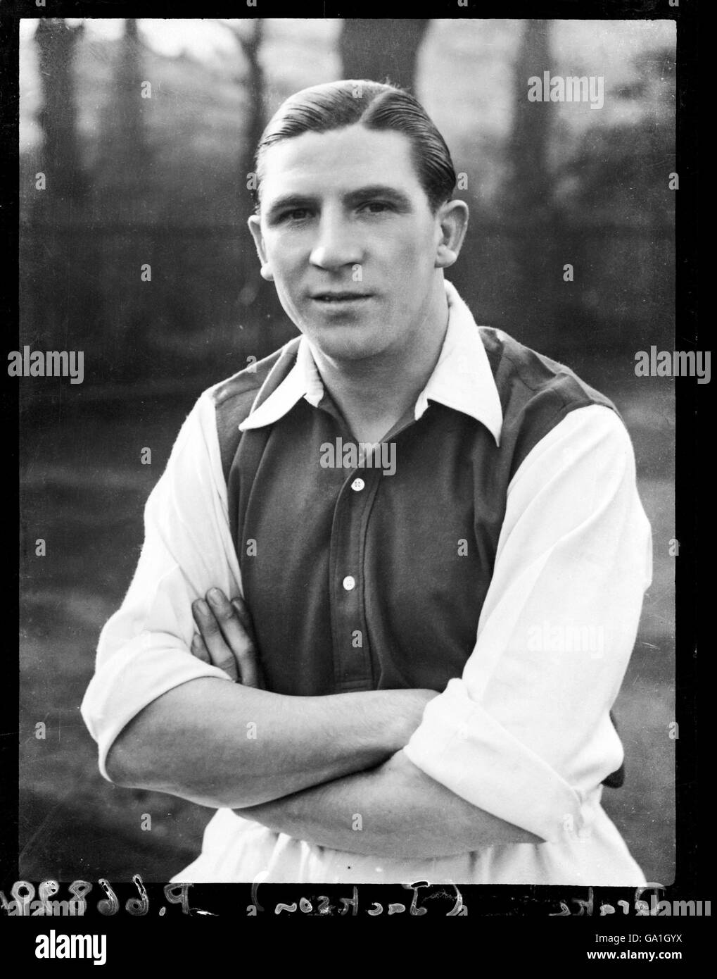 Soccer - Football League Division One - Arsenal. Ted Drake, Arsenal Stock Photo