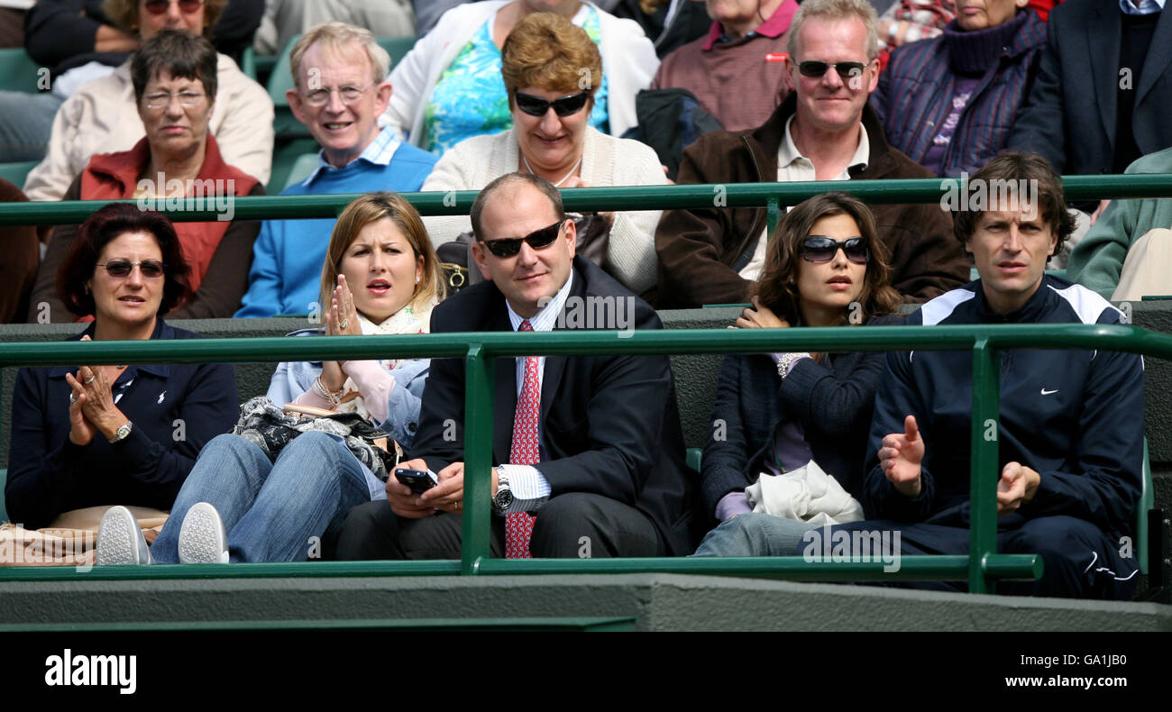 Tennis - Wimbledon Championships 2007 - Day Three - All England Club Stock Photo