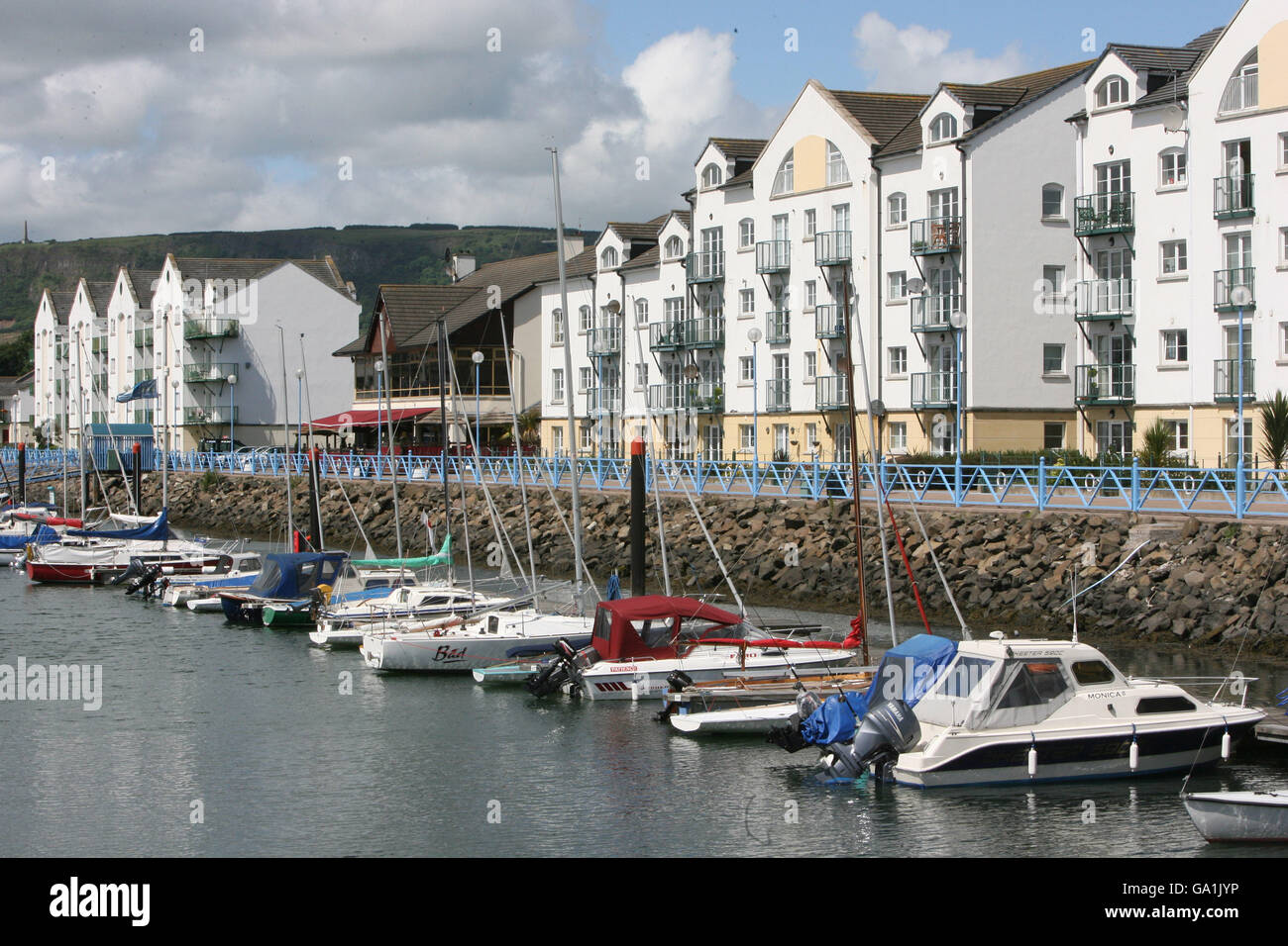 Carrickfergus Marina County Antrim, Northern Ireland Stock Photo Alamy