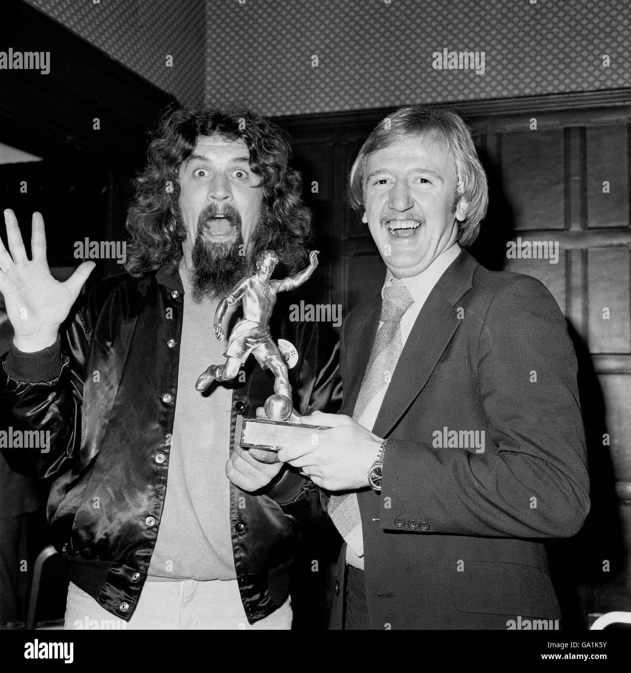 Comedian Billy Connolly Black and White Stock Photos & Images - Alamy