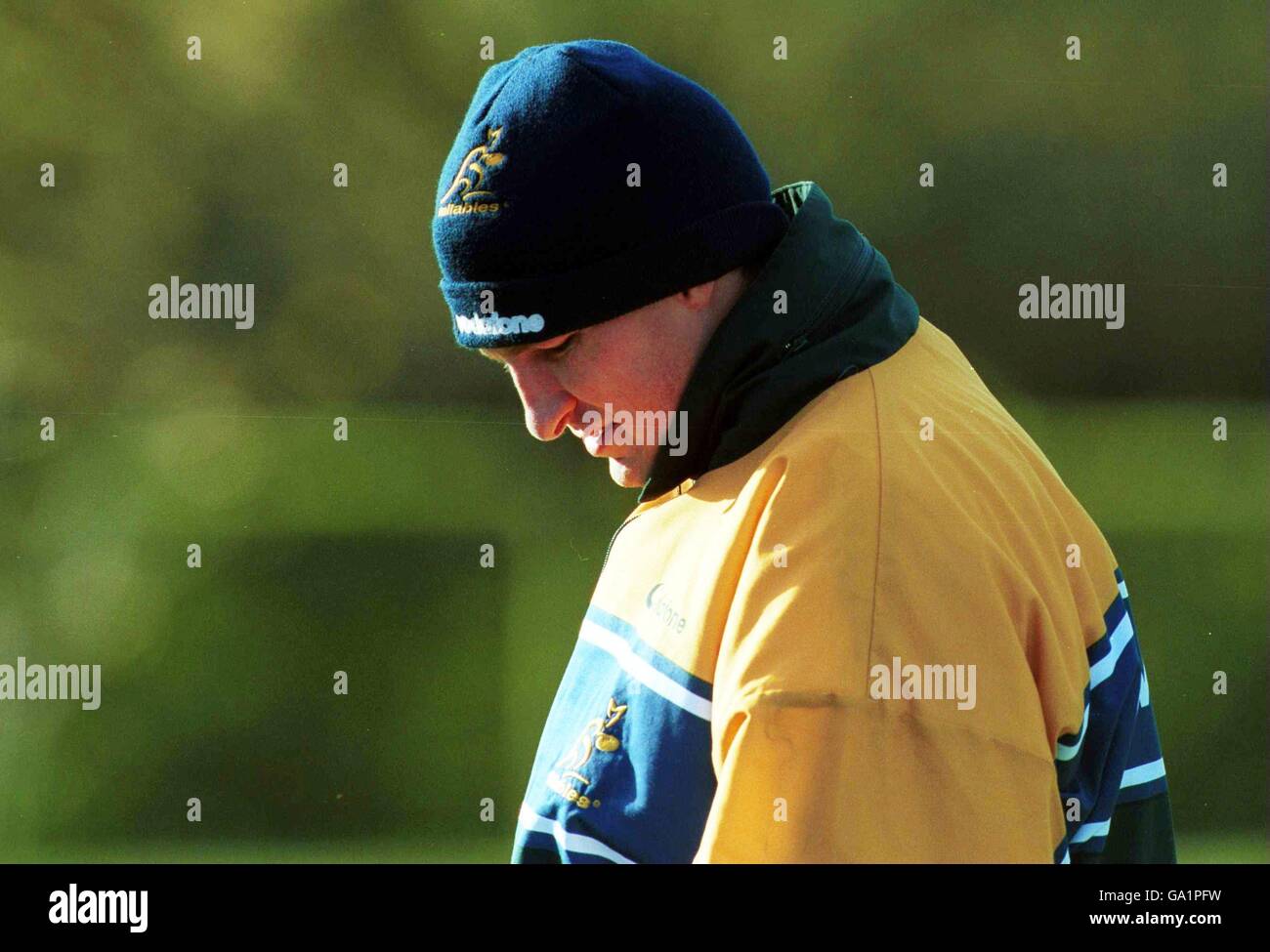 Rugby Union Australian Training Stock Photo Alamy