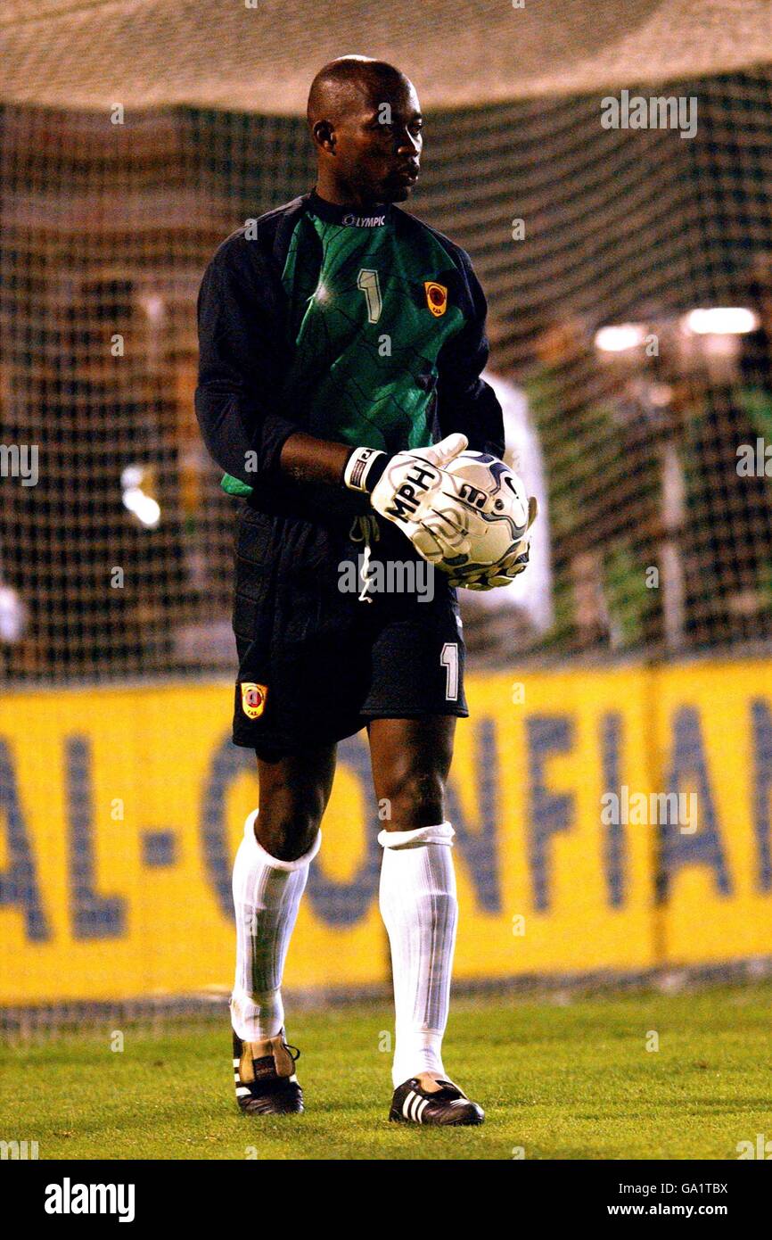 International Soccer - Friendly - Portugal v Angola. Marito, Angola's goalkeeper Stock Photo