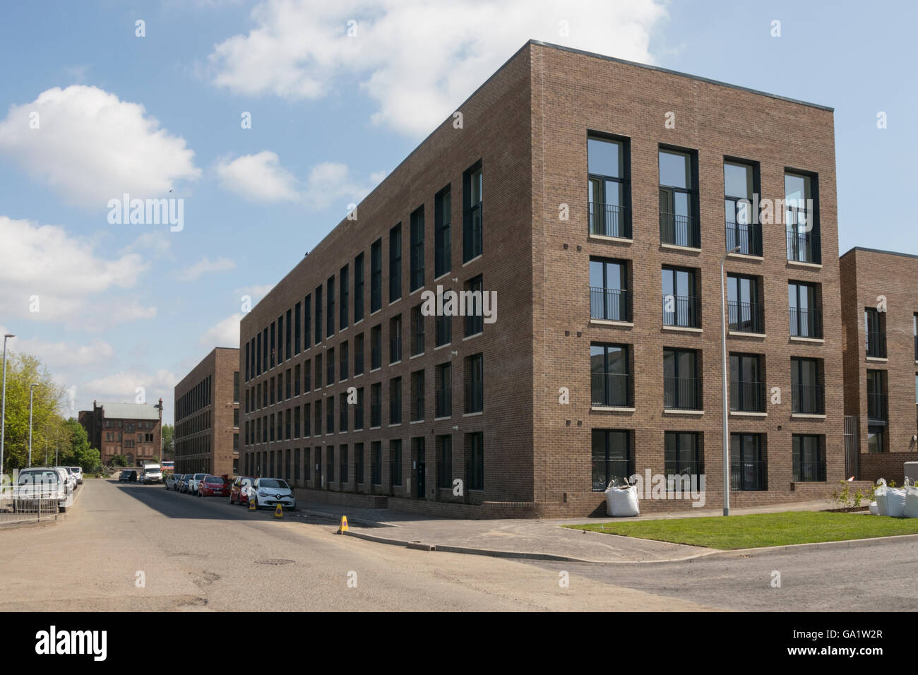 Urban plan Glasgow Scotland