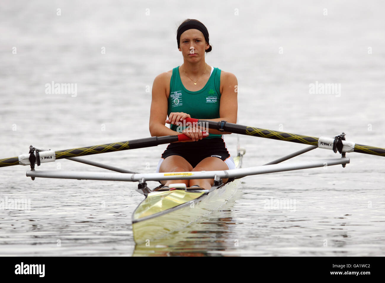 Rowing - 2007 World Cup - Bosbaan. Ireland's Caroline Ryan competes in ...
