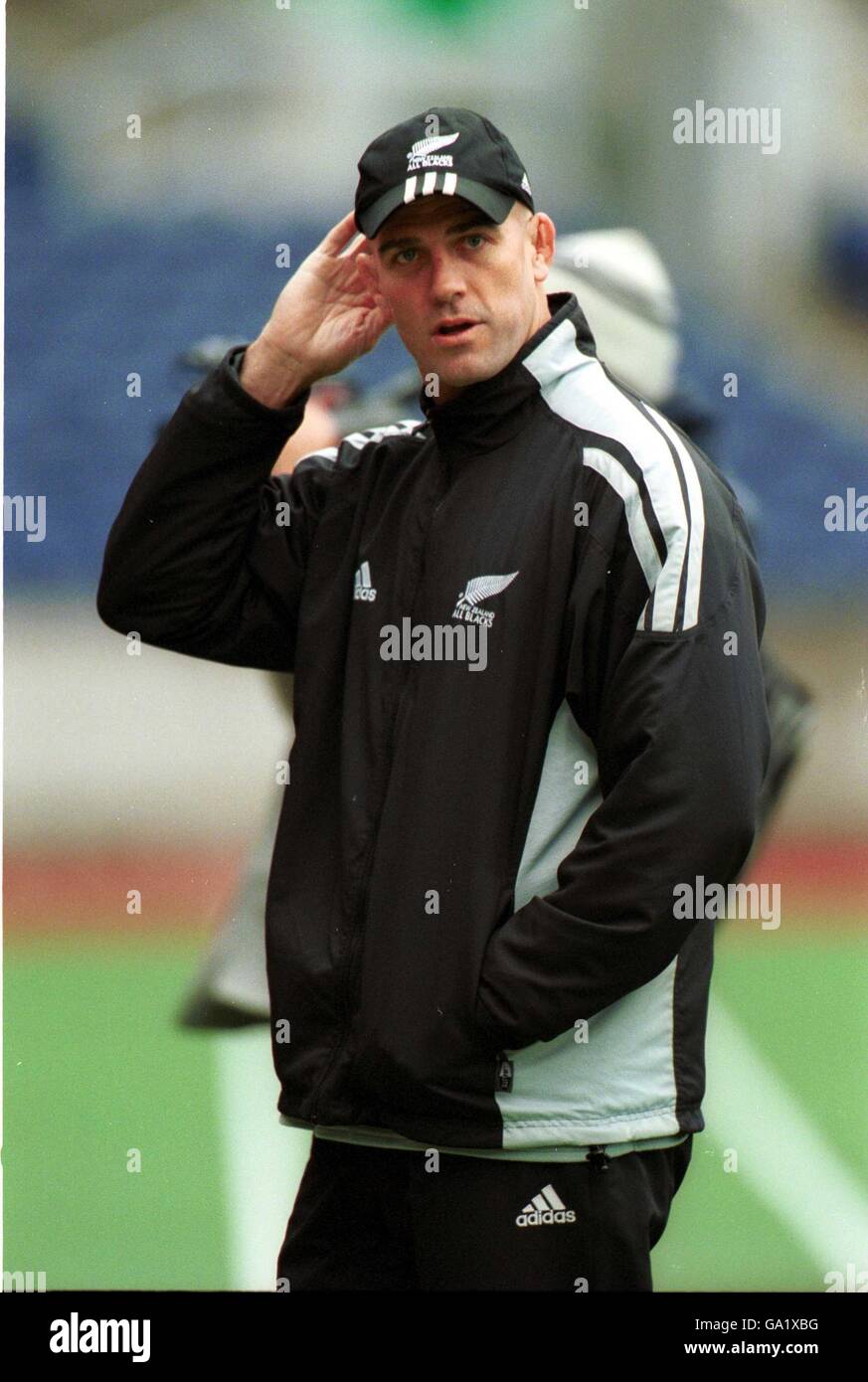 Rugby Union - All Blacks at Murrayfield.. All Black coach John Mitchell ...