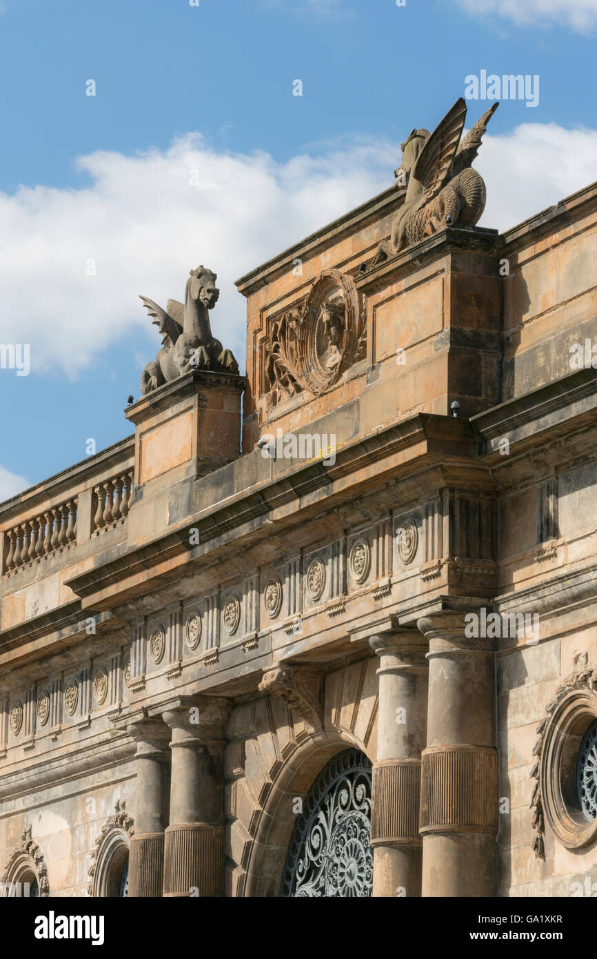 Fish Market transformed into Briggait artists studios, Glasgow,Scotland