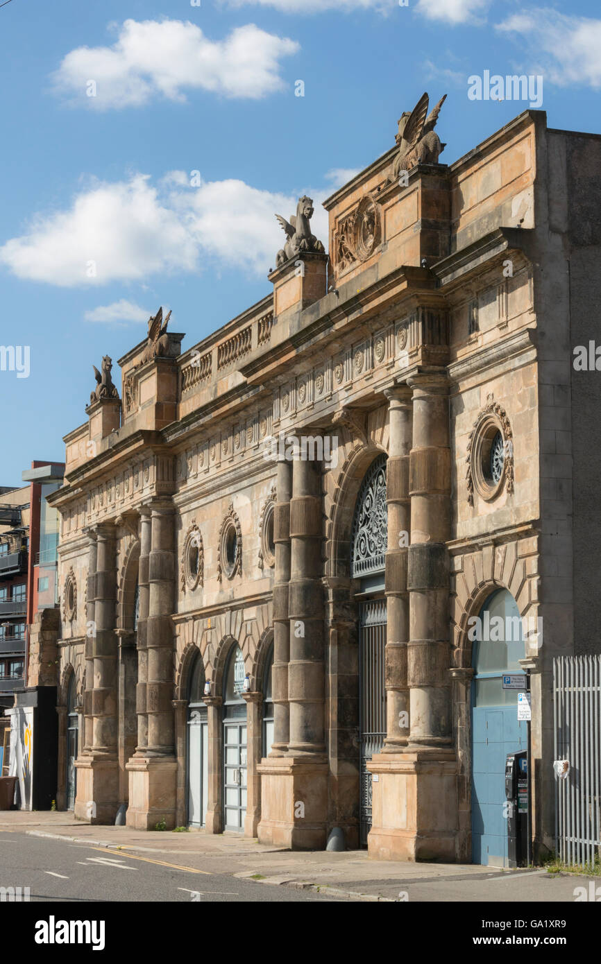 Fish Market transformed into Briggait artists studios, Glasgow,Scotland