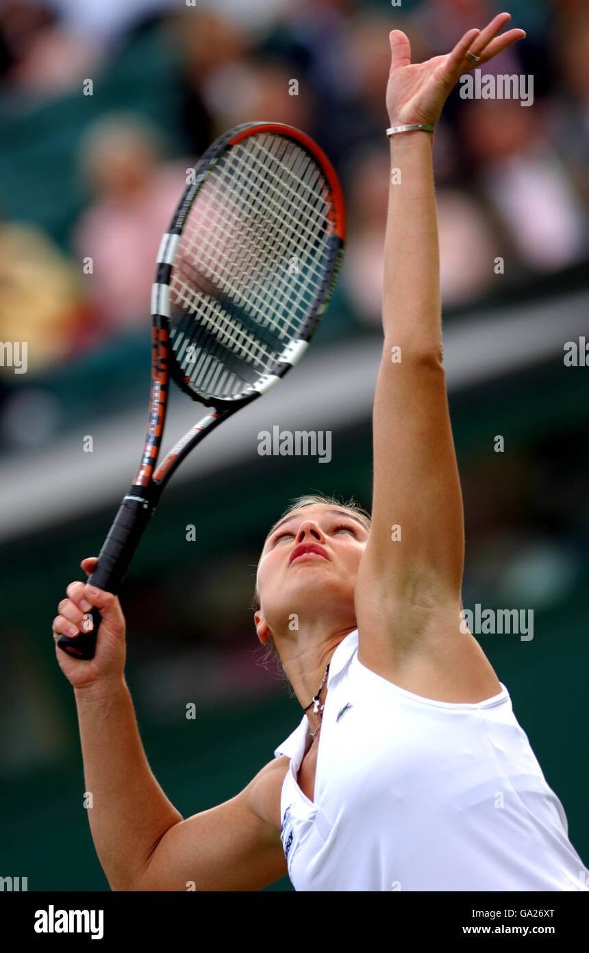 Tennis - Wimbledon Championships 2007 - Day Four - All England Club Stock Photo