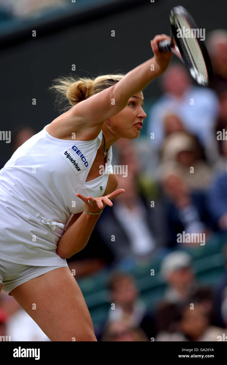Tennis - Wimbledon Championships 2007 - Day Four - All England Club Stock Photo