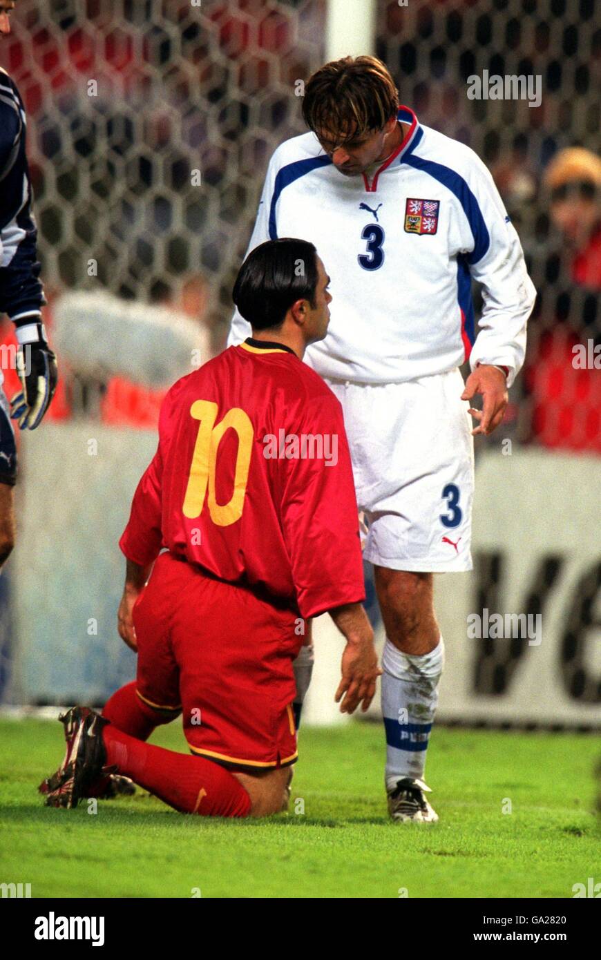 International Soccer World Cup 2002 European Playoff First Leg