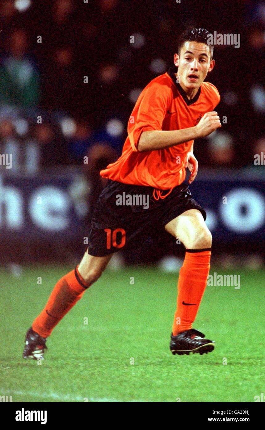 Soccer - Walkers Under-16 International Tournament - England v Holland Stock Photo