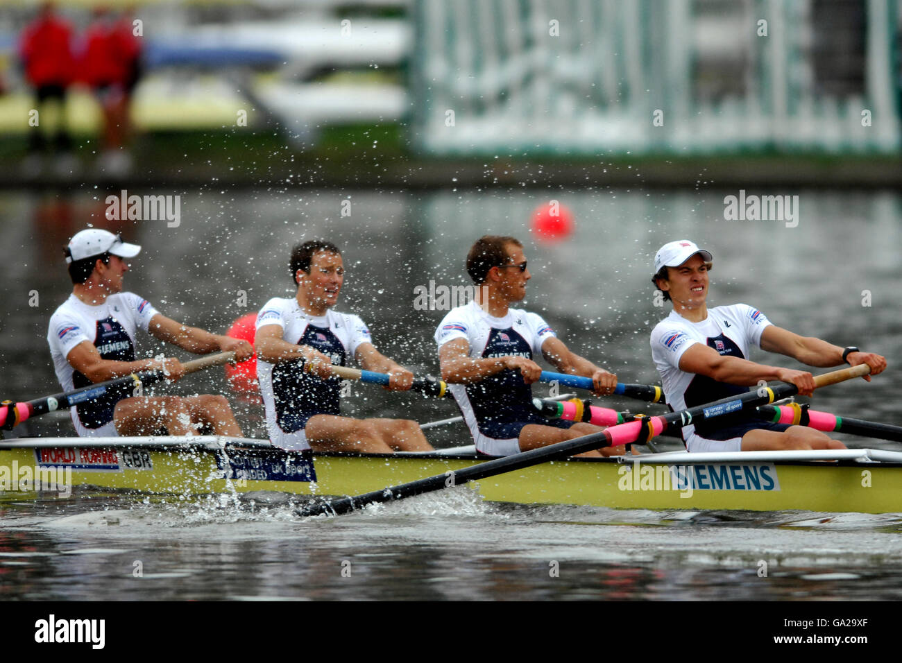 Rowing - 2007 World Cup - Bosbaan Stock Photo