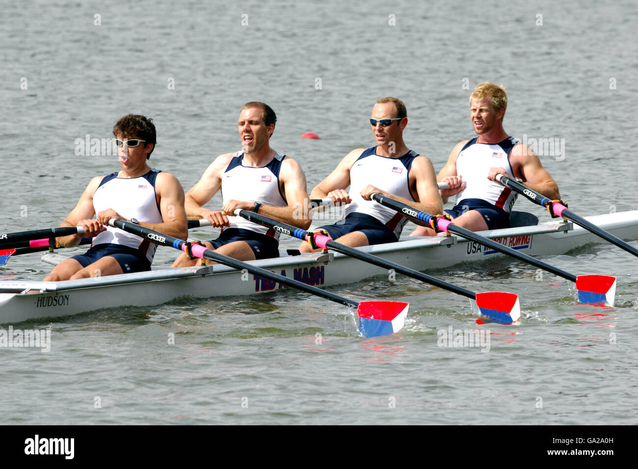 Rowing 2007 World Cup Bosbaan Stock Photo Alamy
