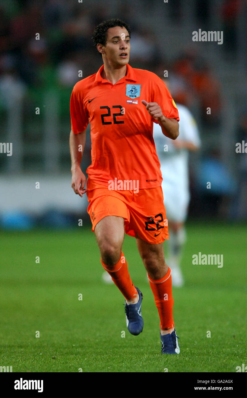 Soccer - UEFA Under 21 Championship - Final - Holland v Serbia - Euroborg Stadium Stock Photo