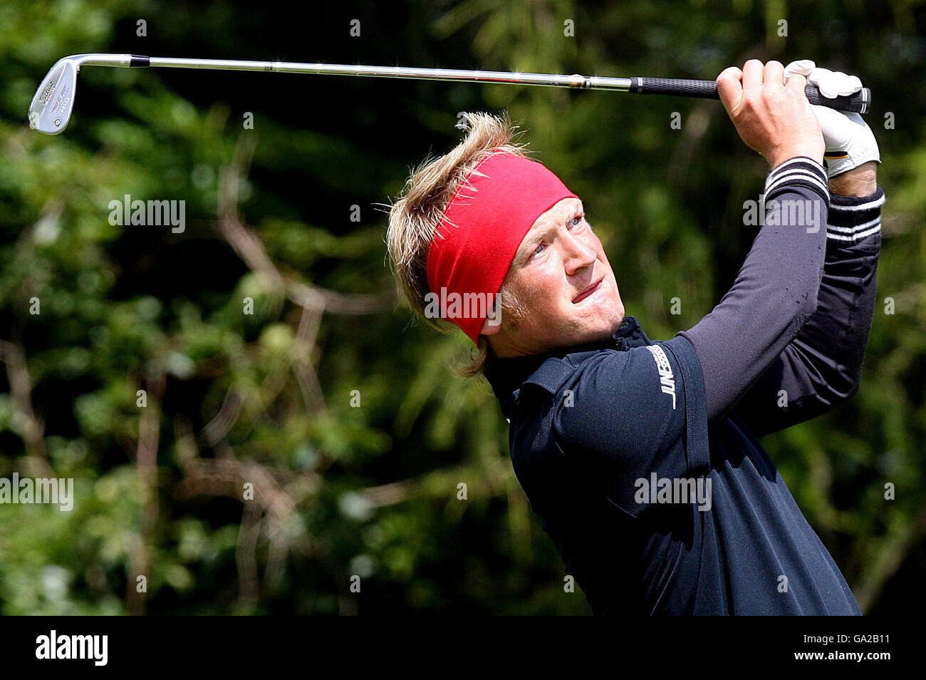 Golf - Smurfit Kappa European Open - Day Two - Ireland. Pelle Edberg in  action who finished on 8
