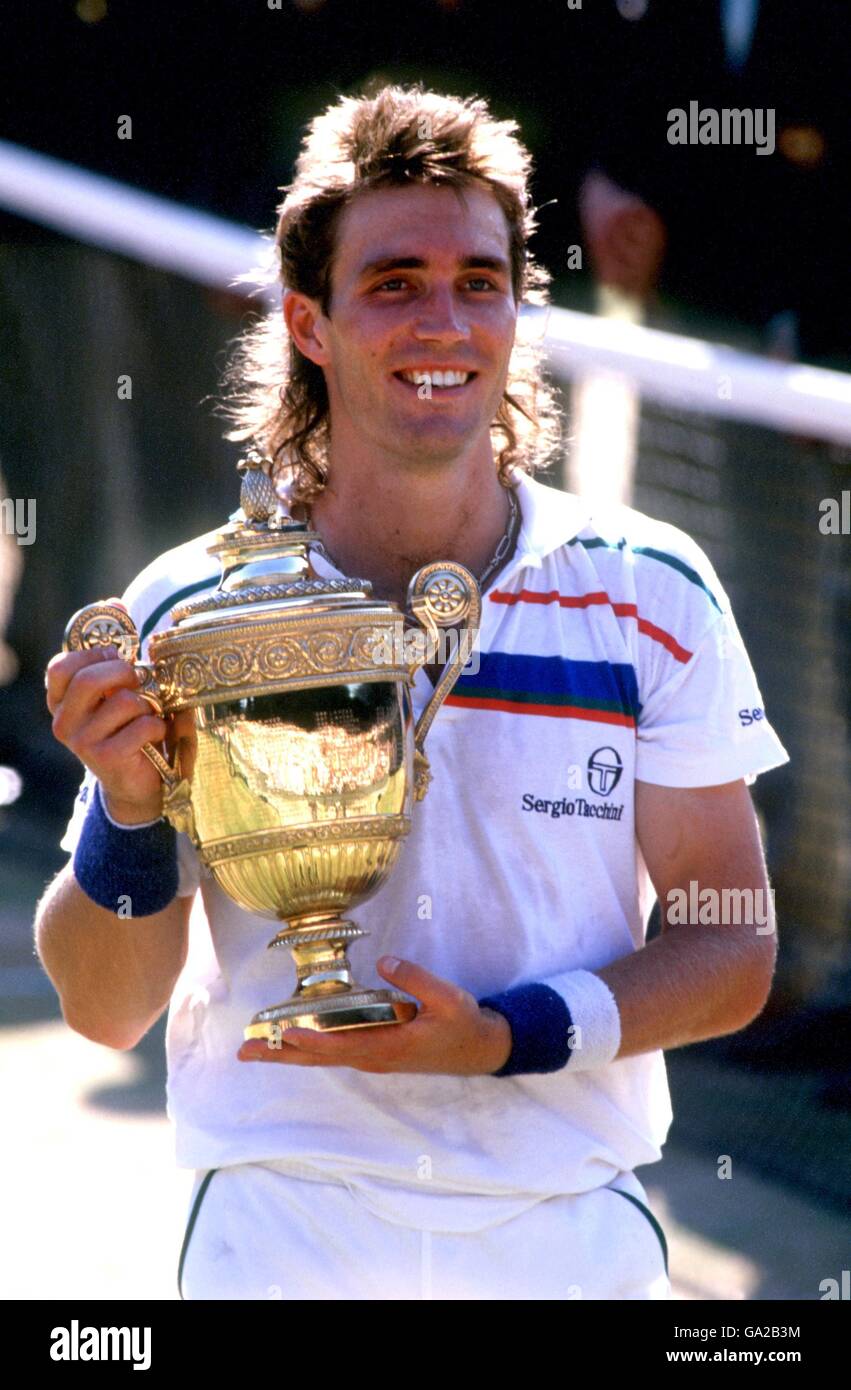 Tennis Wimbledon Championships Men's Singles Final Pat Cash v