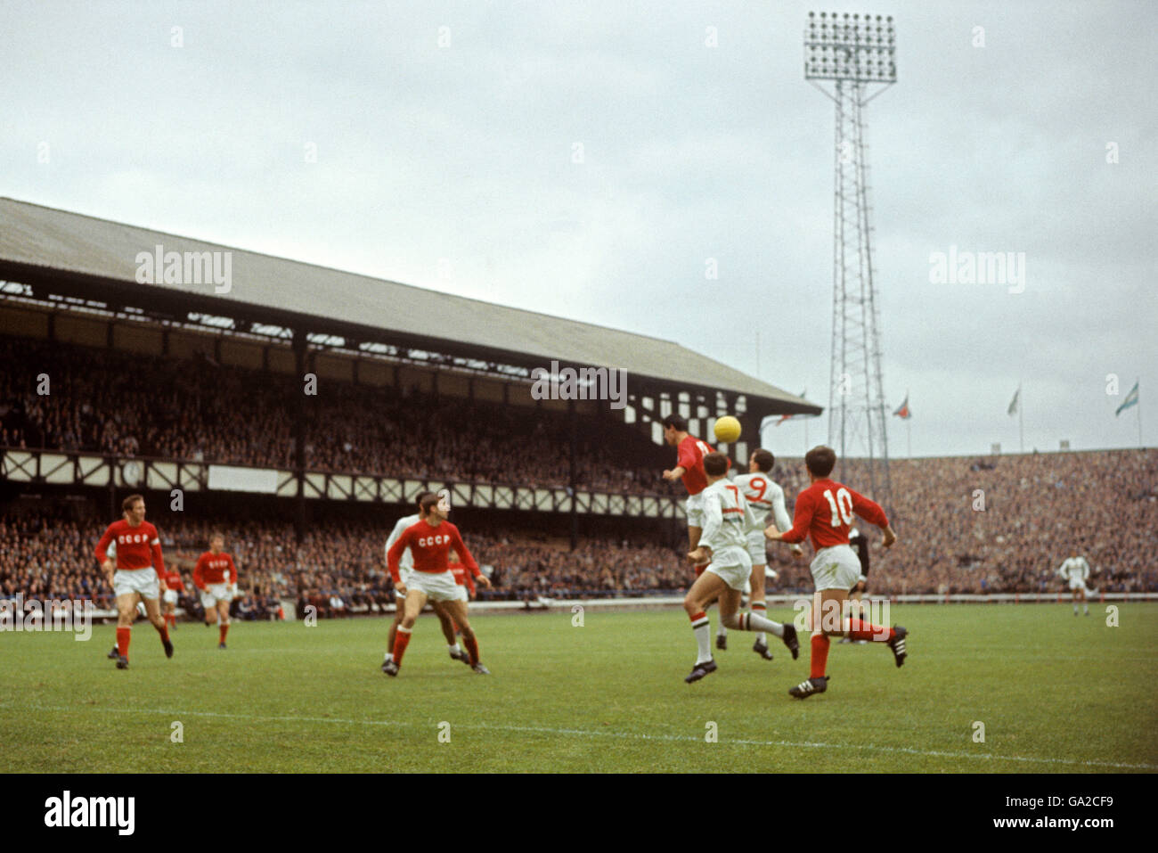 Soccer World Cup England 1966 USSR v Hungary Quarter Finals