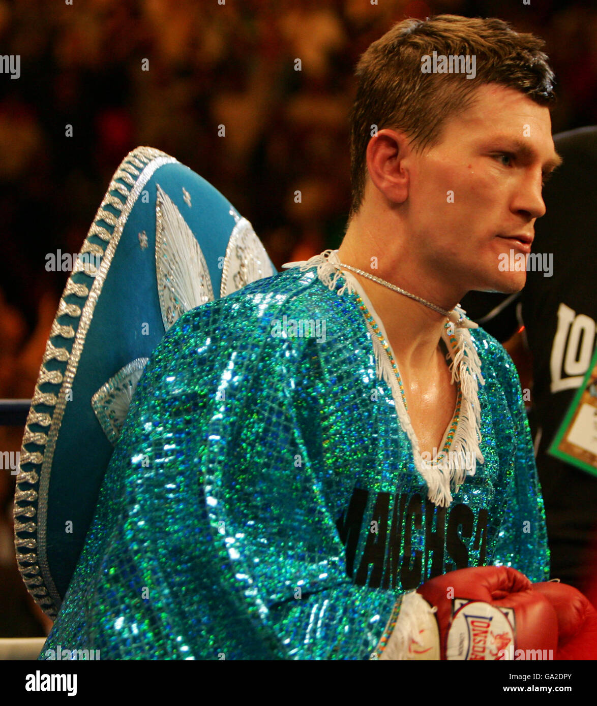 Boxing - Ricky Hatton v Jose Luis Castillo - Light Welterweight - Las Vegas Stock Photo