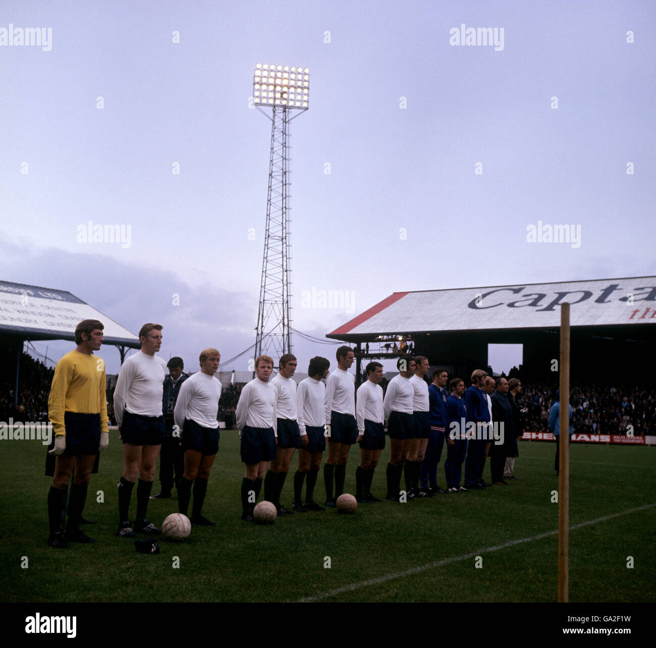 Soccer - International Friendly - Wales v Rest of the UK - Ninian Park Stock Photo