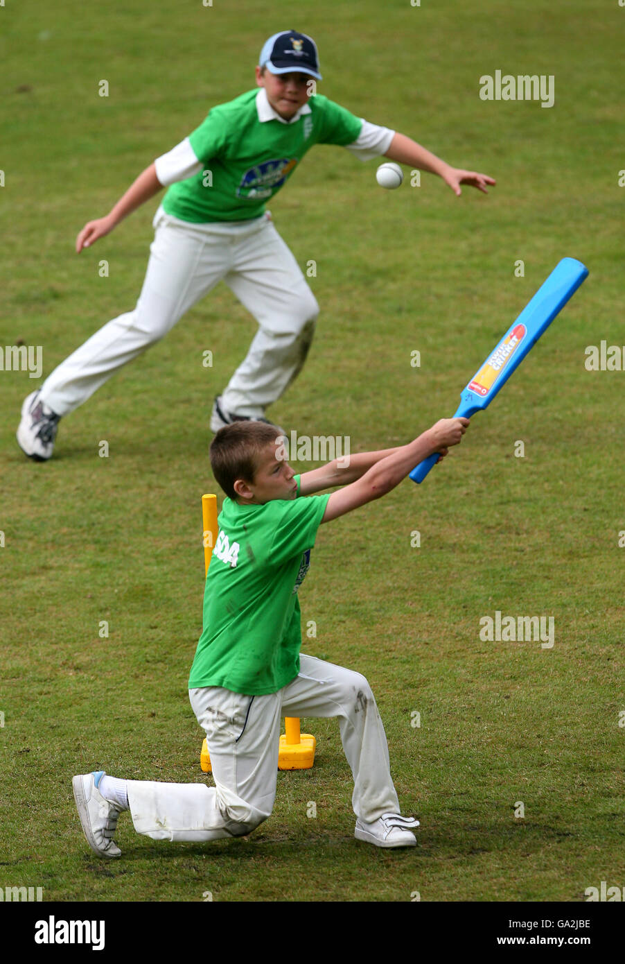 Cricket ASDA Kwik Cricket Day The Brit Oval Stock Photo Alamy