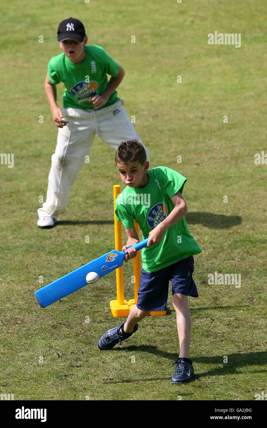 Cricket ASDA Kwik Cricket Day The Brit Oval Stock Photo Alamy