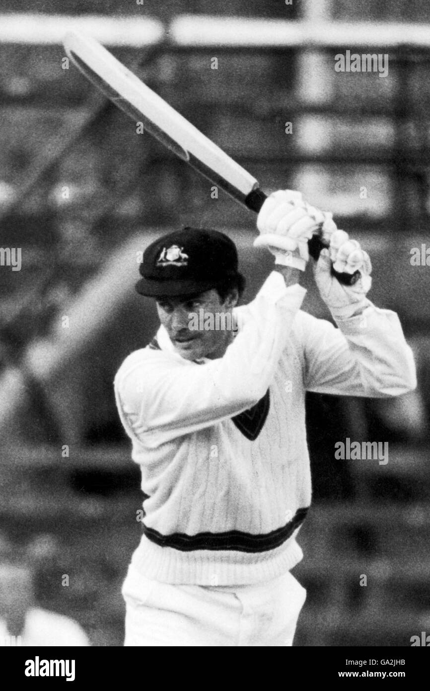 Cricket - The Ashes 1977 - Third One Day International - England v Australia. Greg Chappell, Australia Stock Photo