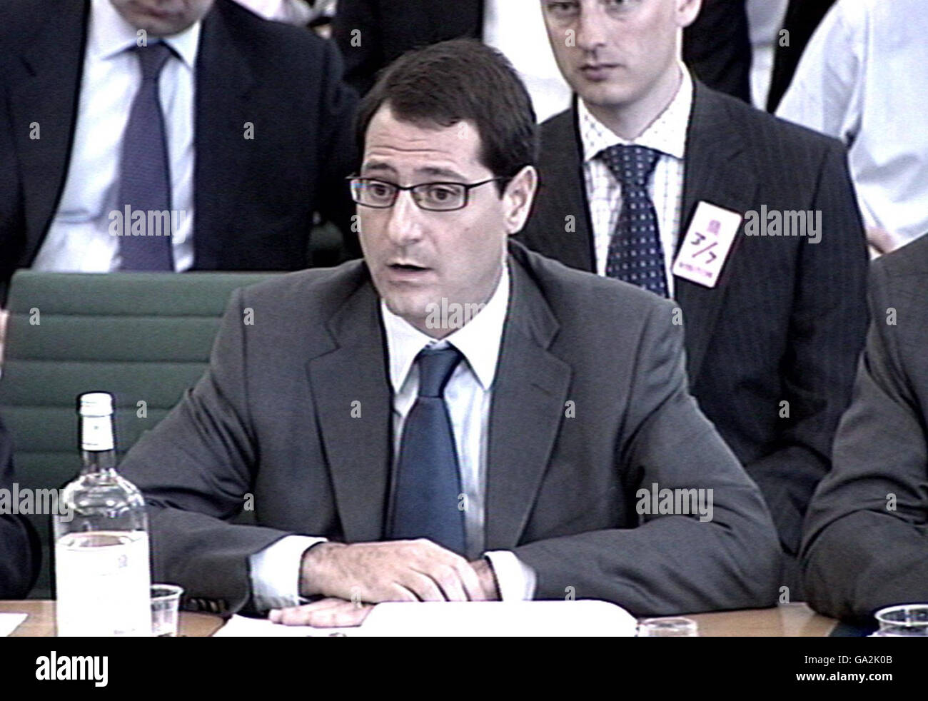 Private equity boss David Blitzer of Blackstone appears before the Treasury Select Committee to face questions about the industry. Stock Photo